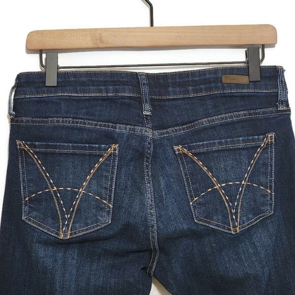 Kut from the Kloth Catherine Boyfriend Mid Rise Crop Straight Denim Jean Size 4 - Picture 9 of 12